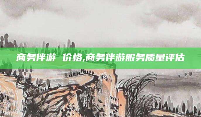 沁阳商务伴游 价格,商务伴游服务质量评估
